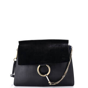 Chloe Faye Shoulder Bag Leather Medium #220474C67B